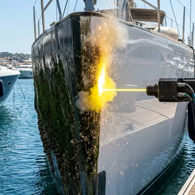 Limpieza Láser de Cascos de Barcos en Miami