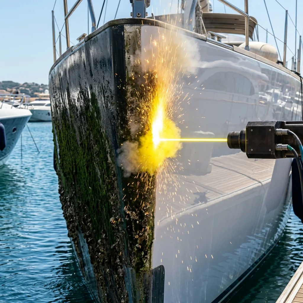 Why Laser Cleaning is Replaces Sandblasting for Boat Hulls in Miami Local Laser Services