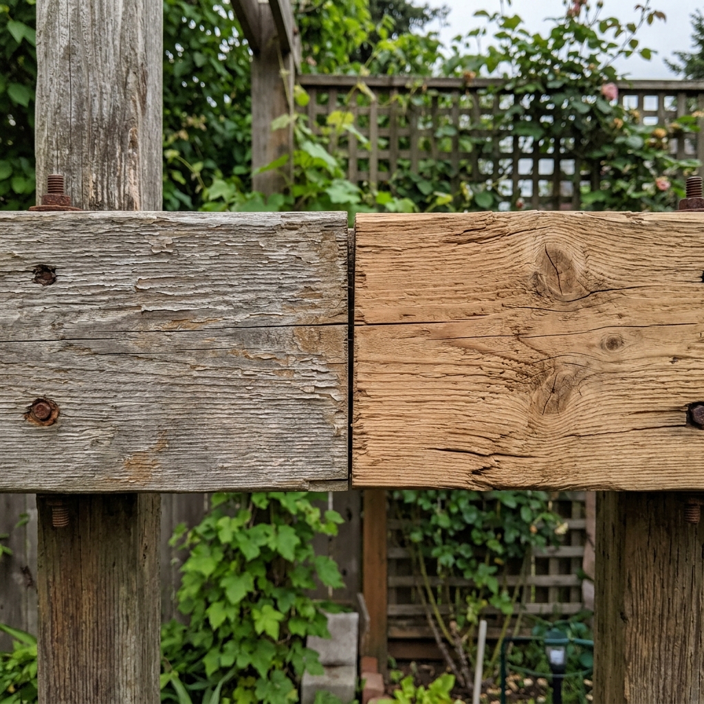 Wooden Pergola Restoration