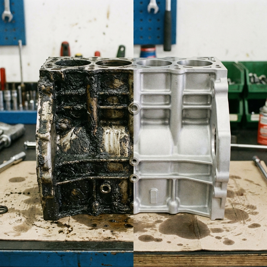 Industrial Cleaning Before and After